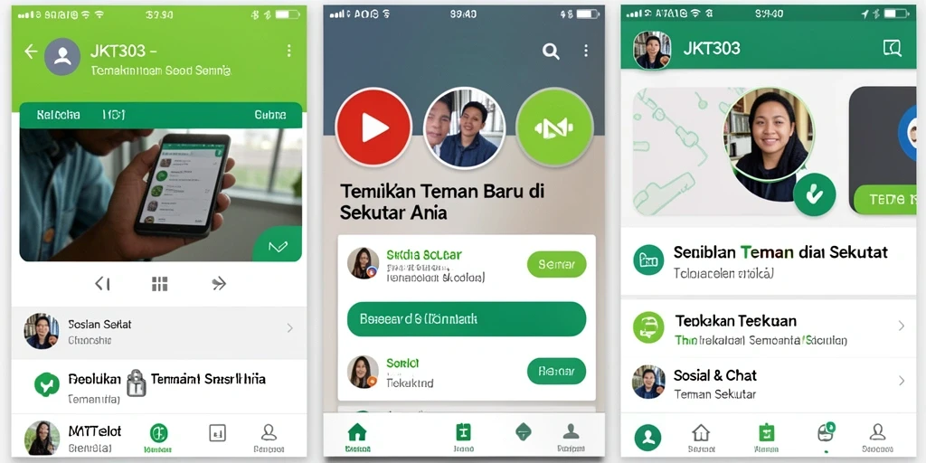 Tampilan antarmuka JKT303 yang menarik dan mudah digunakan.