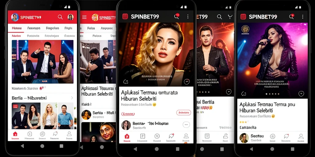 Antarmuka SPINBET99 yang modern dan interaktif.